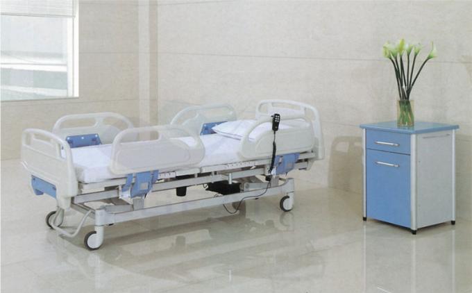 AG-BY101 icu bakım kolay katlama ABS yüksek yoğunluklu elektrikli klinik hasta yatakları