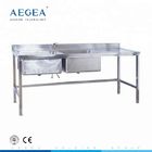AG-WAS003 mutfak veya hastane paslanmaz çelik köşe lavabo kullanılır