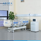 AG-BY009 daha gelişmiş hastane ayarlanabilir tek yoğun bakım yatak odası ABS elektrikli tıbbi yatak tedarikçisi