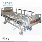 AG-BM501 Al-alaşımlı korkulukları nefes örgü yatak panoları sağlık kullanılan elektrikli döner hastane yatakları
