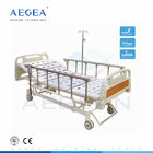 Bakım evleri için AG-BM107 ABS başlık / 3 Fonksiyonlu tıbbi yoğun bakım elektrikli hastane yatağı