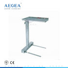 AG-SS008B CE ISO yükseklik ayarlamak manuel kontrol cerrahi alet cep mayo tepsi ameliyathanede kullanılan standı